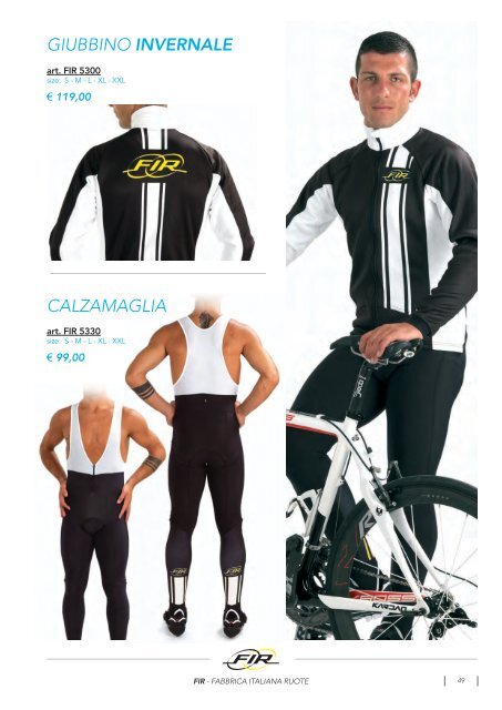 Gist italian professional bike - wear - accessories