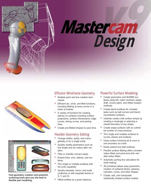mastercam v9 software mastercam v9 software