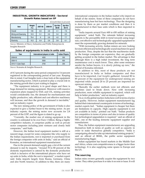 India's largest coal handling agency - Mjunction