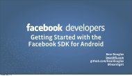 Getting Started with the Facebook SDK for Android