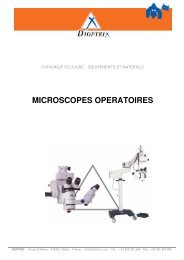 Brochure Microscopes.. - Dioptrix