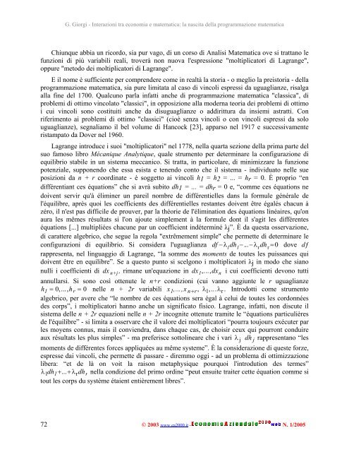 Leggi - Economia Aziendale Online - UniversitÃ  degli studi di Pavia