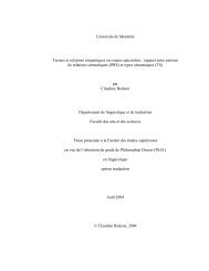 PDF (876KB) - Observatoire de linguistique Sens-Texte (OLST)