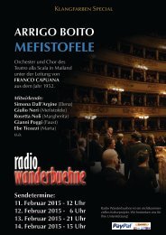 Arrigo Boito - Mefistofele
