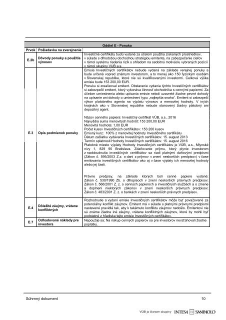 Ic 2016 sd (PDF, 127 kB) - VÃB banka