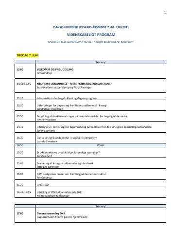 VIDENSKABELIGT PROGRAM - Lif-udstilling