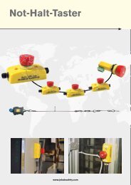 Not-Halt-Taster mit LED - Jokab Safety