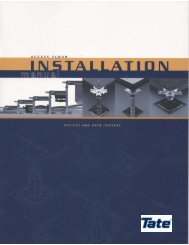 Installation Manual 4 MB PDF - Tate Access Floors