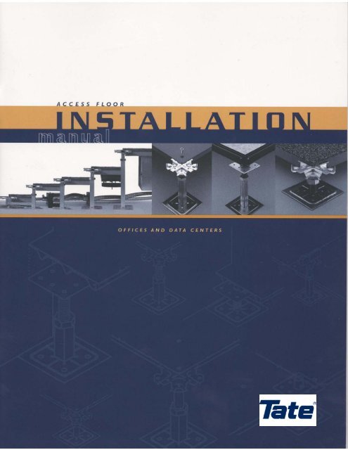 Installation Manual 4 Mb Pdf Tate Access Floors