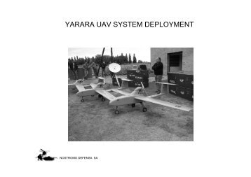 yarara uav parts - Nostromo Defensa