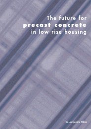 The future for precast concrete in low-rise housing - British Precast