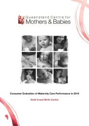 Gold Coast Birth Centre - Queensland Centre for Mothers & Babies