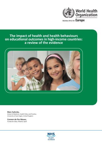 The impact of health and health behaviours on ... - PHE Canada