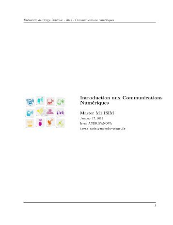 Introduction aux Communications NumÃ©riques - ETIS