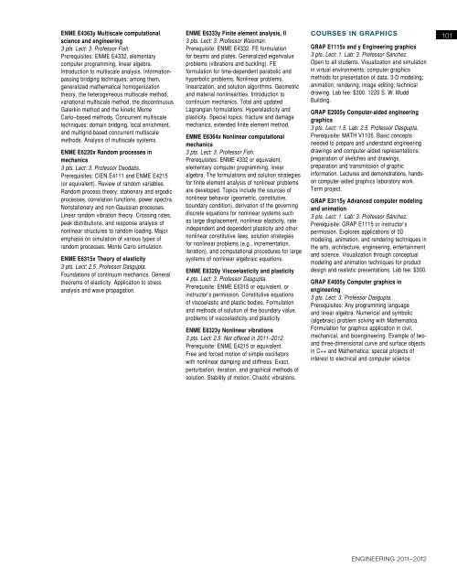 2011-2012 Bulletin â PDF - SEAS Bulletin - Columbia University