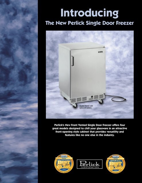 Single Door Freezer brochure - Lenox-Martell Inc