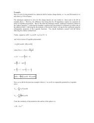 Solve for the Potential for a Spherical Shell of Surface Charge Density