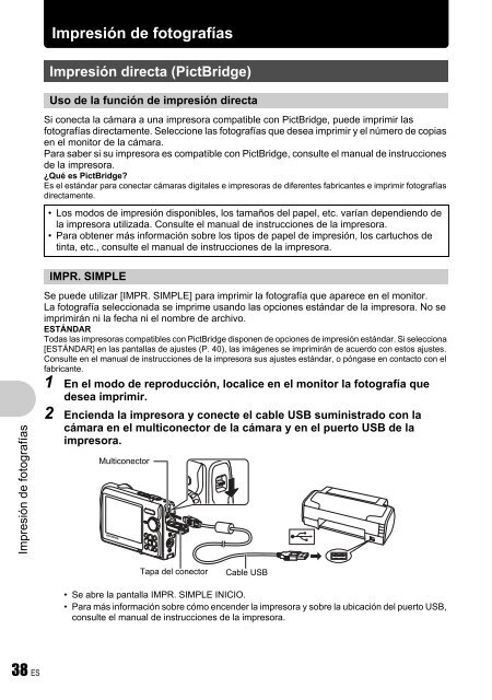 Stylus 790 SW - Manual Avanzado - Olympus