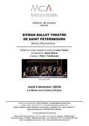 dp_Eifman ballet copie - Maison de la Culture d'Amiens