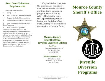 Download a brochure about these programs - Monroe County ...