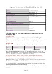 St. Loman's Hospital, Palmerstown - Mental Health Commission