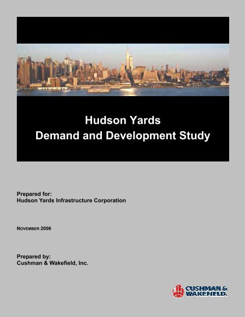 Hudson Yards Demand And Development Study