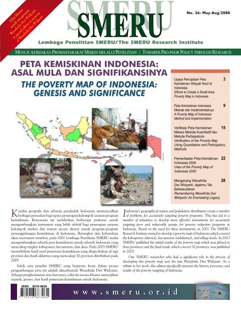 PETA KEMISKINAN INDONESIA - SMERU Research Institute
