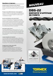 PDF DBS-22 brochure - Tormek