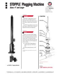 STOPPLE Plugging Machine