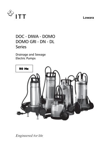 DOC - DIWA - DOMO DOMO GRI - DN - DL Series - Lowara S.r.l