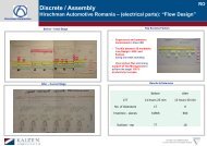 Discrete / Assembly - Kaizen Institute