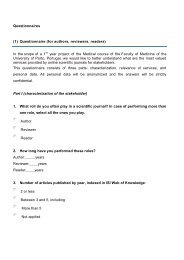 Questionnaires (1) Questionnaire (for authors, reviewers, readers) In ...