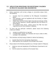 13) application procedure for registering children in private colleges ...