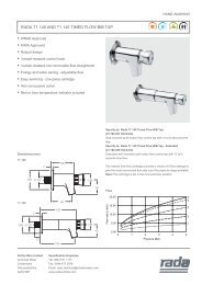 Technical Datasheet - Rada