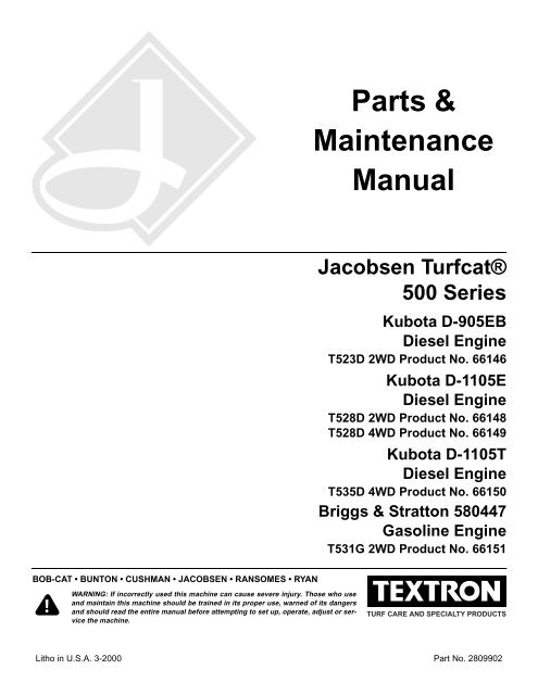 turfcat 500 series - Golf Ventures