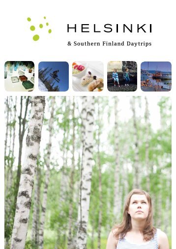 Helsinki & Southern Finland Daytrips -brochure, pdf-file, size 2,54 mb