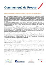 Cdpresse Trecobat 12 02 07 - Axa Private Equity