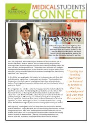 Issue 06, Apr 2013 - SingHealth Residency