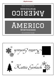 Template: Tent Cards Sigel DP049 - Name