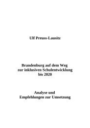 Ulf Preuss-Lausitz - LÃ¤nger gemeinsam lernen