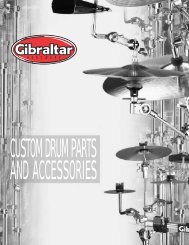 Custom drum parts and accessories - Gibraltar Hardware