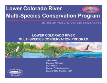 lower colorado river multi-species conservation program