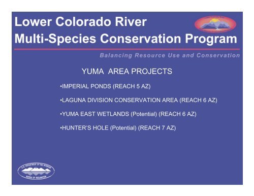 lower colorado river multi-species conservation program