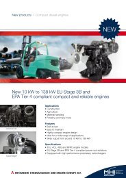 New 10 kW to 138 kW EU Stage 3B and EPA Tier ... - Diesel Power AB