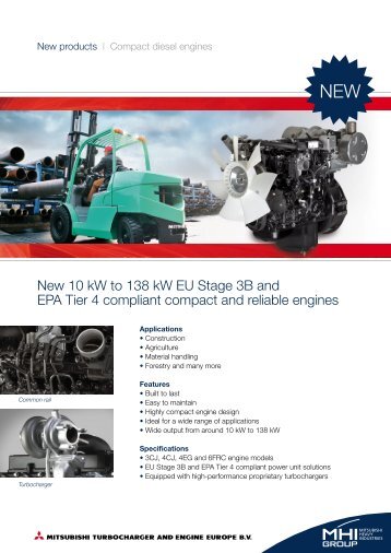 New 10 kW to 138 kW EU Stage 3B and EPA Tier ... - Diesel Power AB