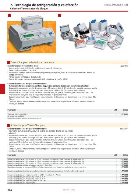 7. TecnologÃ­a de refrigeraciÃ³n y calefacciÃ³n - Serviquimia SL