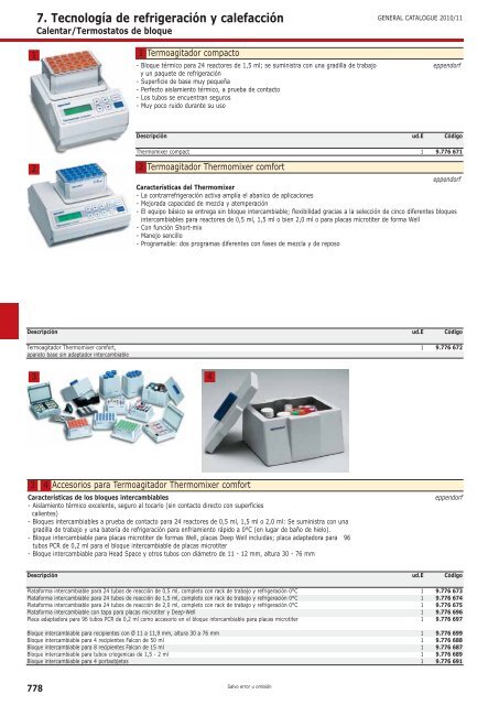 7. TecnologÃ­a de refrigeraciÃ³n y calefacciÃ³n - Serviquimia SL