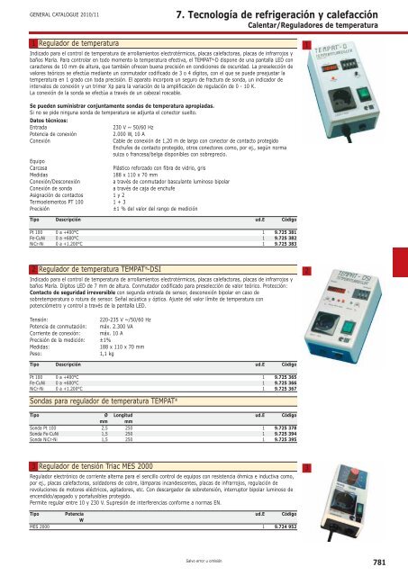 7. TecnologÃ­a de refrigeraciÃ³n y calefacciÃ³n - Serviquimia SL