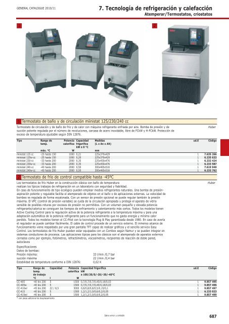 7. TecnologÃ­a de refrigeraciÃ³n y calefacciÃ³n - Serviquimia SL