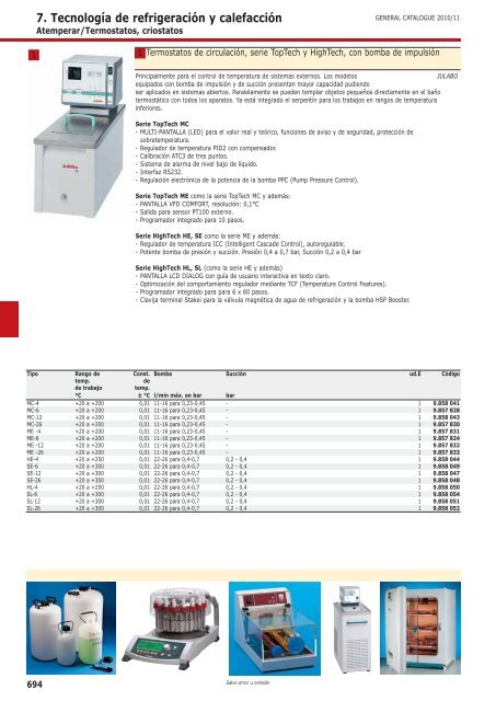 7. TecnologÃ­a de refrigeraciÃ³n y calefacciÃ³n - Serviquimia SL